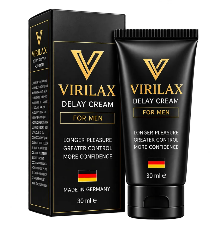 عبوة VIRILAX كريم للرجال مع العلبة